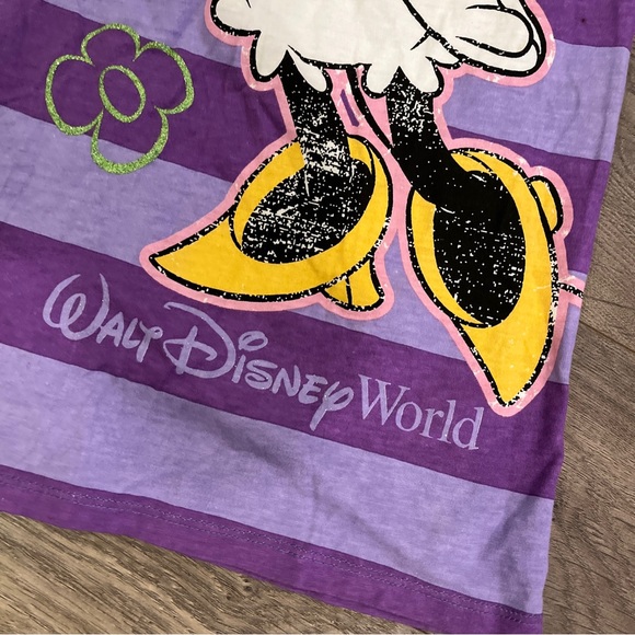 Disney Parks Girls Dress Size Large Purple Minnie Mouse Walt Disney World - Picture 3 of 4